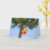 Broer in Law Happy Vaderdag Kaart (Gele Bloem)