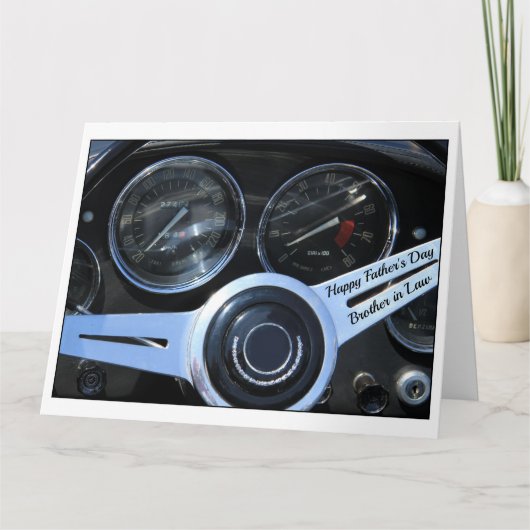 Broer in Law Happy Vaderdag Kaart (Voorkant)