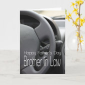 Broer in Law Happy Vaderdag Kaart (Gele Bloem)