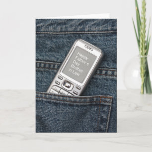 Broer in Law Happy Vaderdag Kaart