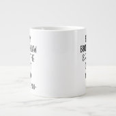 Broer-in-law-Mok, zwager geschenk Grote Koffiekop (Voorkant)