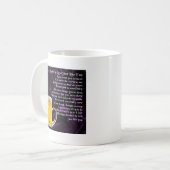 Broer in rechtsgedicht - Beer Design Koffiemok (Voorkant links)