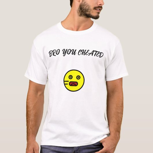 BROER JE BEDROGEN T-SHIRT (Voorkant)