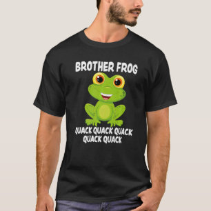 Broer Kikker Dier Pun Liefde Amfibie Toad Kikkers T-shirt