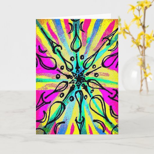 Broer Michael Art 0609A Kaart (Gele Bloem)