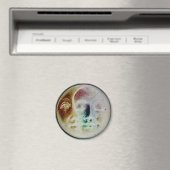 Broer Moon Zuster Sun Magneet (Insitu (Vaatwasser))