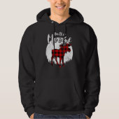 Broer Moose Red Pset Buffalo Matching Family Pa Hoodie (Voorkant)