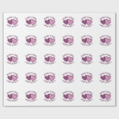 Broer naar zuster cadeaupapier (Vlak)