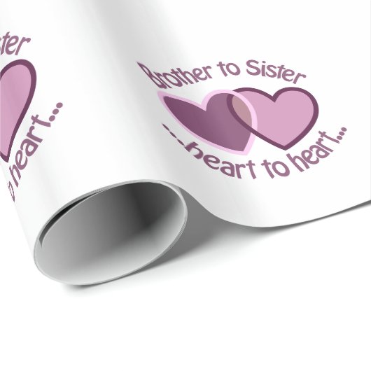 Broer naar zuster cadeaupapier (Rol Hoek)