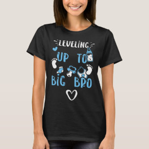 Broer Nivelleren tot Big Bro Baby Boy Gezegden T-shirt
