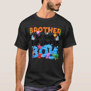 Broer Onderzee Verjaardagsfeest Jongen Oceaan Zee T-shirt