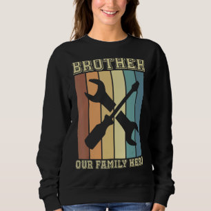 Broer onze familie Hero regenboogtools Trui