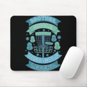 Broer Oom Disc Golf Legende Nner  Muismat (Met muis)