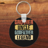  broer oom Godfather Legend Sleutelhanger (Voorkant)