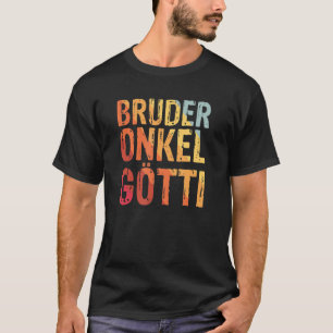 broer oom godvader Broeder oom Godfather T-shirt