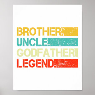 Broer oom peetvader legende beste grappige oom gi poster