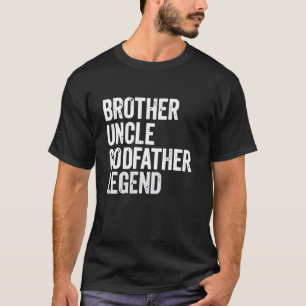 Broer Oom Peetvader Legende Pret Beste Grappig Oom T-shirt