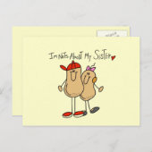 Broer over mijn zuster briefkaart (Voorkant / Achterkant)