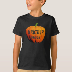 Broer Pompoen Halloween Ontwerp T-shirt