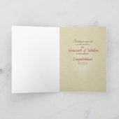 Broer, RCIA Zegen op Beroep van Geloof, Cr Kaart (Binnen)