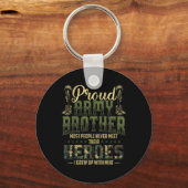 Broer Shirt Patriottische militaire vetera van het Sleutelhanger (Voorkant)