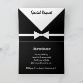 BROER - Speciale vraag - Wees mijn junior bruidsjo (Binnen)