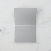 Broer Trouw Minimalistisch Eenvoudig Lavendel Zilv Kaart (Binnen)