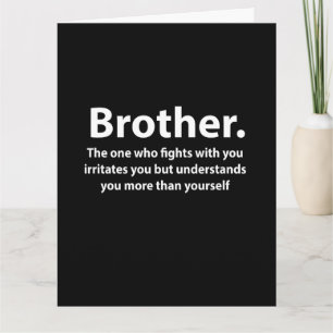 Broer Typografie Broer Kaart