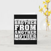 Broer uit een andere moedervriendschap citeert Dis Kaart (Gele Bloem)