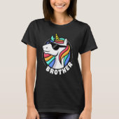 Broer Unicorn voor jongens T-shirt (Voorkant)