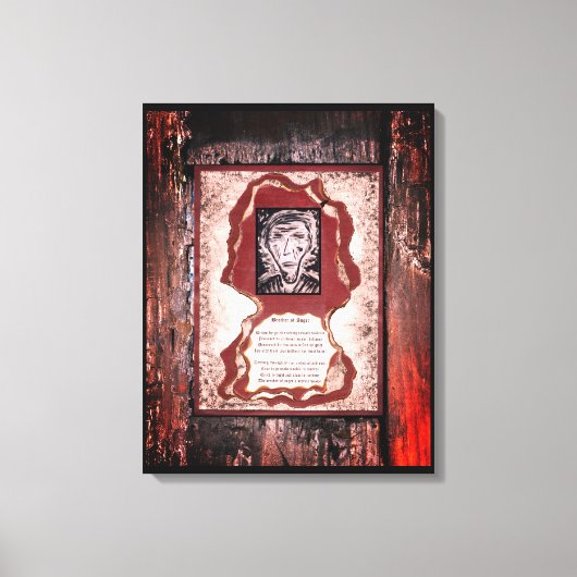Broer van Anger Canvas Afdruk (Voorkant)