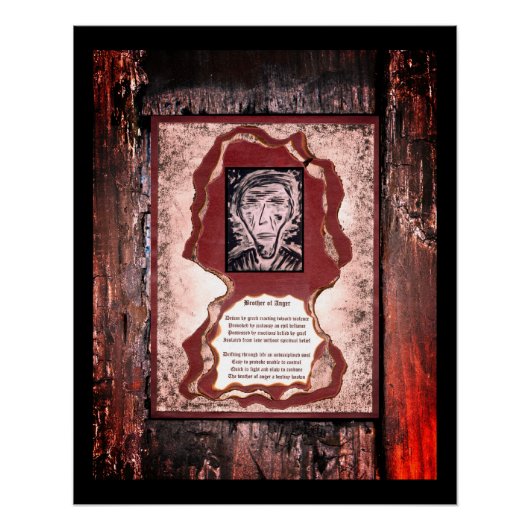 Broer van Anger Perfect Poster (Voorkant)