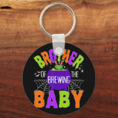 Broer van Brouwen door Halloween Mannen Vrouwen Ki Sleutelhanger (Voorkant)