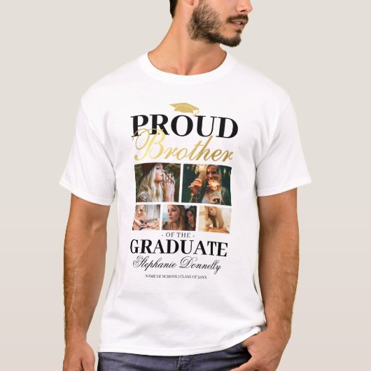 Broer van de Afstuderen T-shirt (Voorkant)
