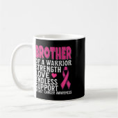 Broer van de Awareness Suppo Awarmer of A Warrior Koffiemok (Links)