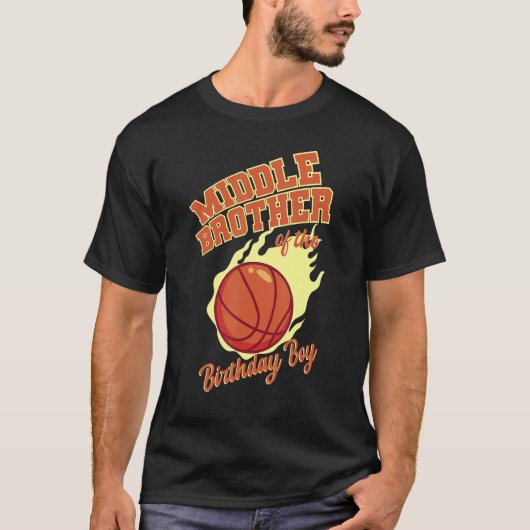 Broer van de Basketball Fami T-shirt (Voorkant)
