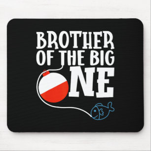 Broer van de Big One Vist eerste verjaardag Muismat