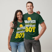 Broer van de Birthday Boy Bouwfeest T-shirt (Unisex)