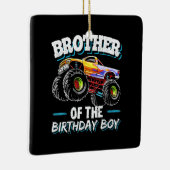Broer van de Birthday Boy Keramisch Ornament (Rechts)