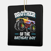 Broer van de Birthday Boy Keramisch Ornament (Links)