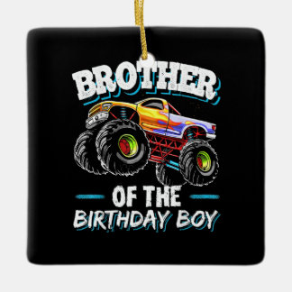 Broer van de Birthday Boy Keramisch Ornament