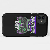 Broer van de Birthday Boy Matching Video Game Case-Mate iPhone Case (Achterkant (horizontaal))