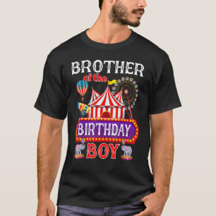 Broer van de Birthday Boy Ringmaster Circus hen T-shirt