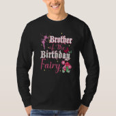 Broer van de Birthday Fairy Princess Mushroom Bu T-shirt (Voorkant)