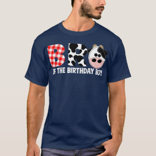 Broer van de Birthday for Boy Koe Boerderij Birthd T-shirt