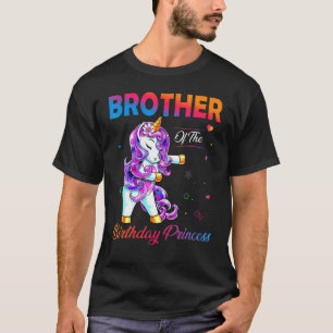 Broer van de Birthday Princess Flossunicorn T-shirt