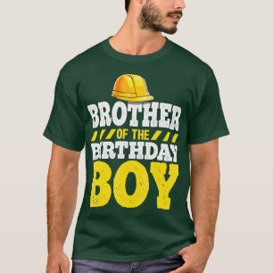 Broer van de bouwpartij van Birthday Boy T-shirt