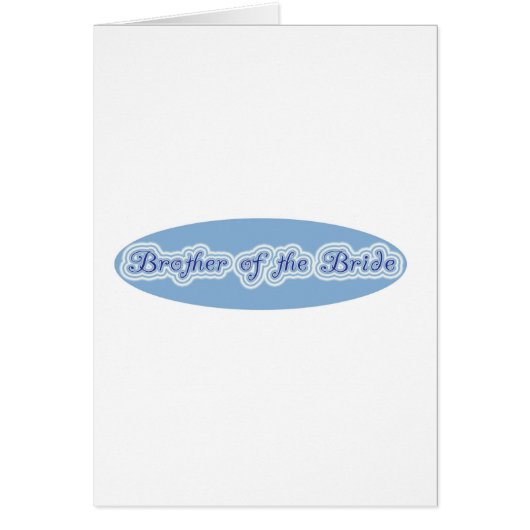 Broer van de bride (Voorkant)