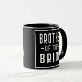 Broer van de Bride Bachelor Matching Group Big Mok (Voorkant rechts)