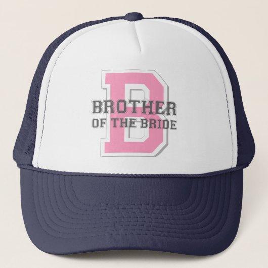 Broer van de Bride Cheer Trucker Pet (Voorkant)